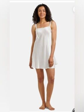 Fishers Finery 100% Mulberry Silk Chemise Small